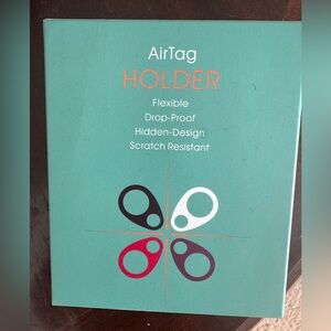 AirTag Holder 4 pack Multicolor